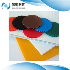 Pp die cut corrugated board